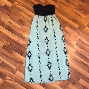 Strapless Maxi dress